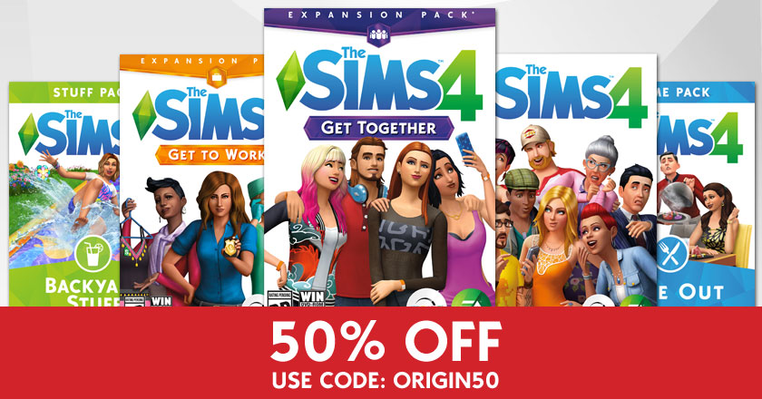 get sims 4 expansion packs for free on origin mac
